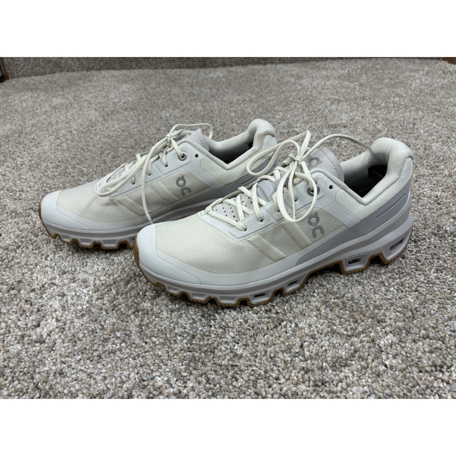 On Women's Size 6.5 Cloudventure 32.99255 White Running Shoes Sneakers